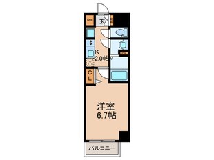 ArtizA淡路の物件間取画像